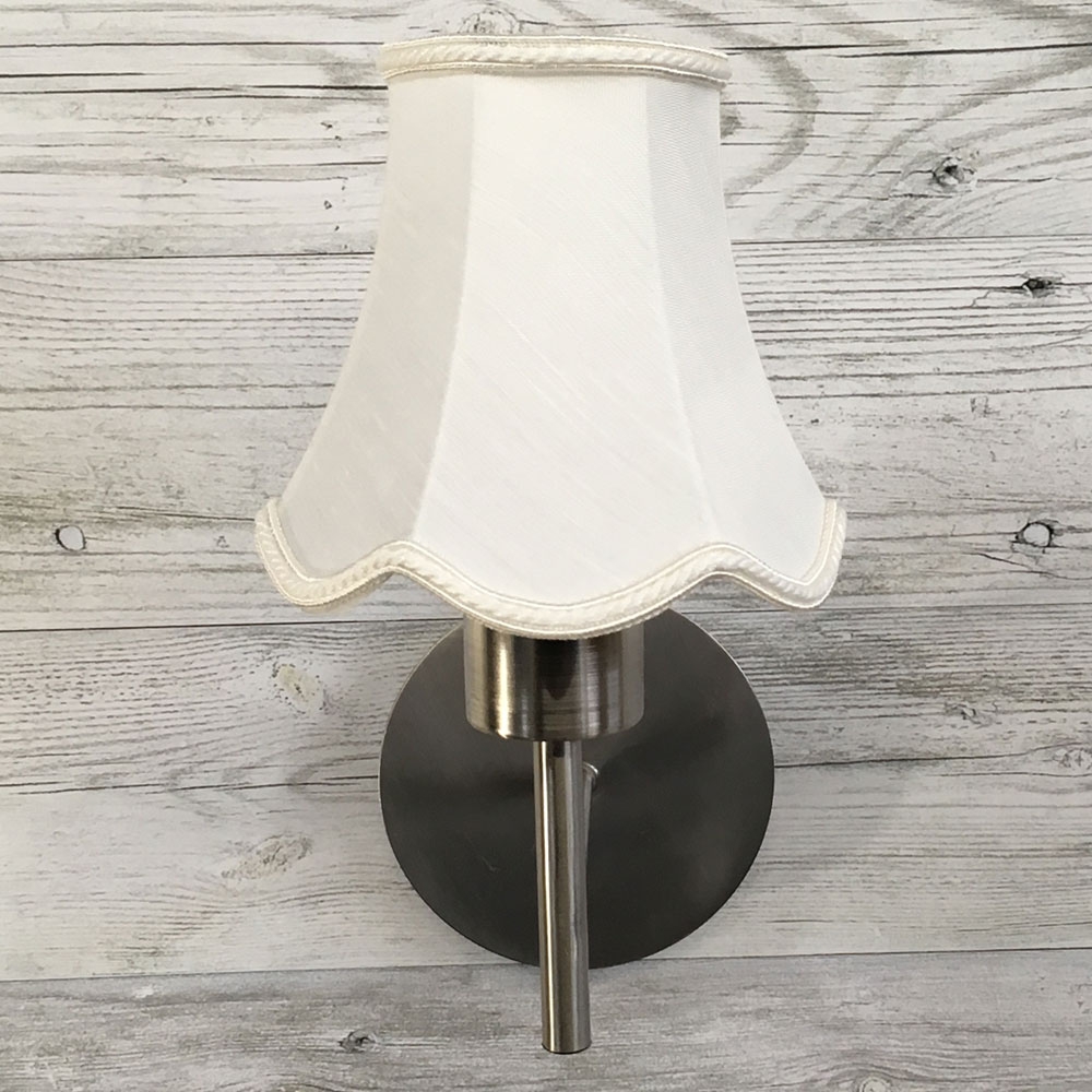 Scalloped Bowed Candle Shade